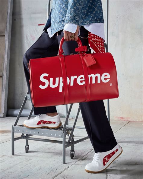 supreme louis vuitton schoenen|louis vuitton supreme collection.